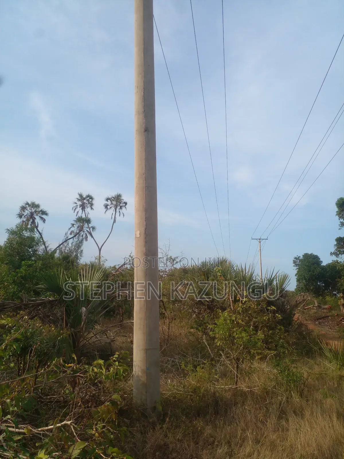 5 Acres Land 700 Metres From Beach