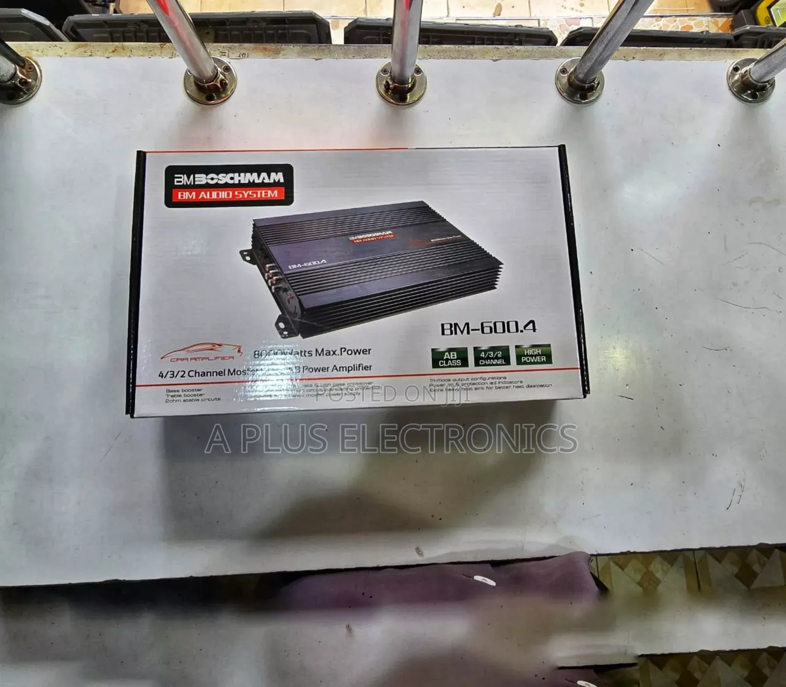 Boschmann Bm600 4channel Amplifier