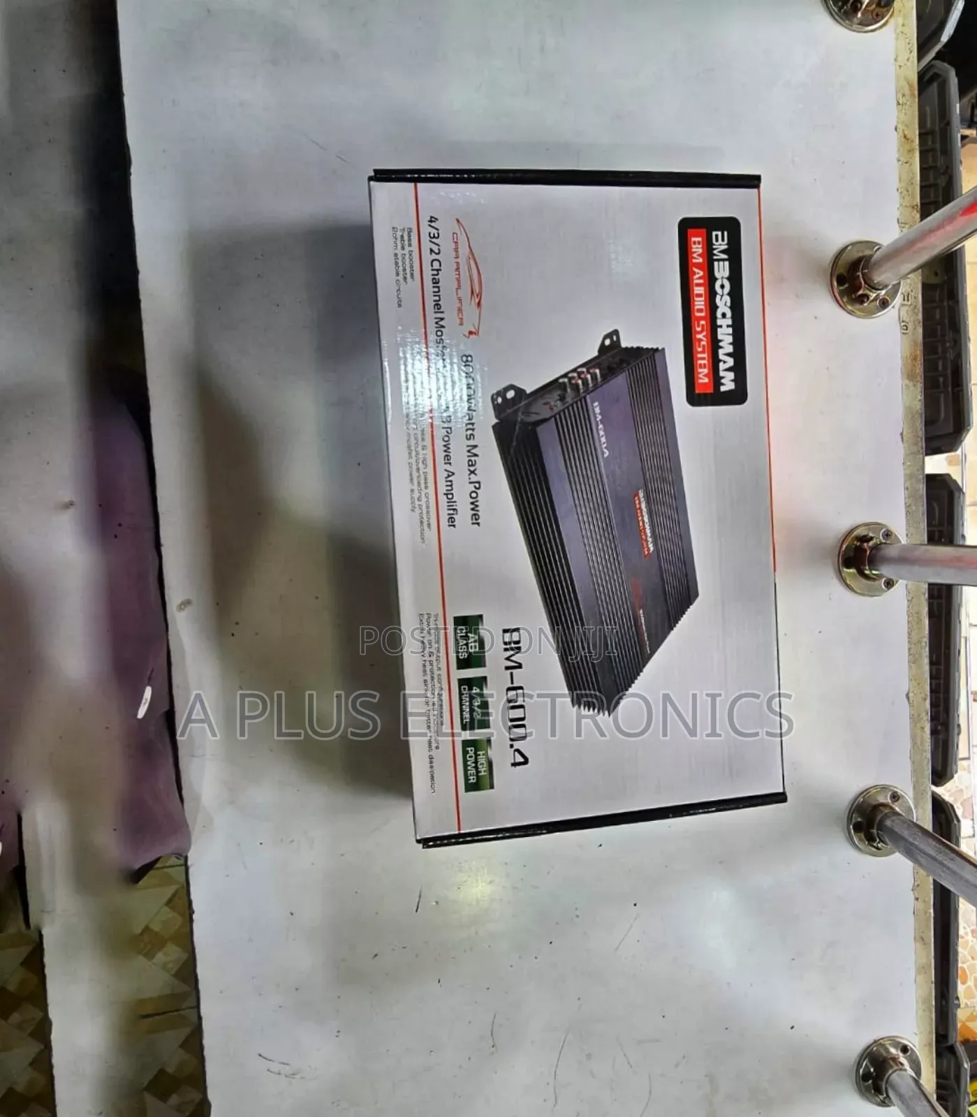 Boschmann Bm600 4channel Amplifier