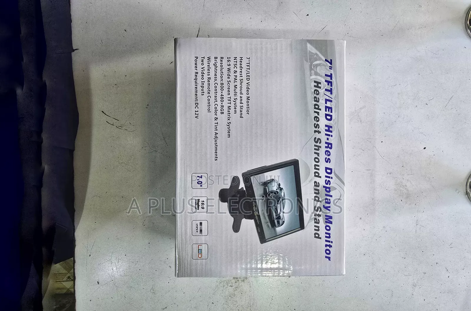 7007 7 Inch TFT Monitor