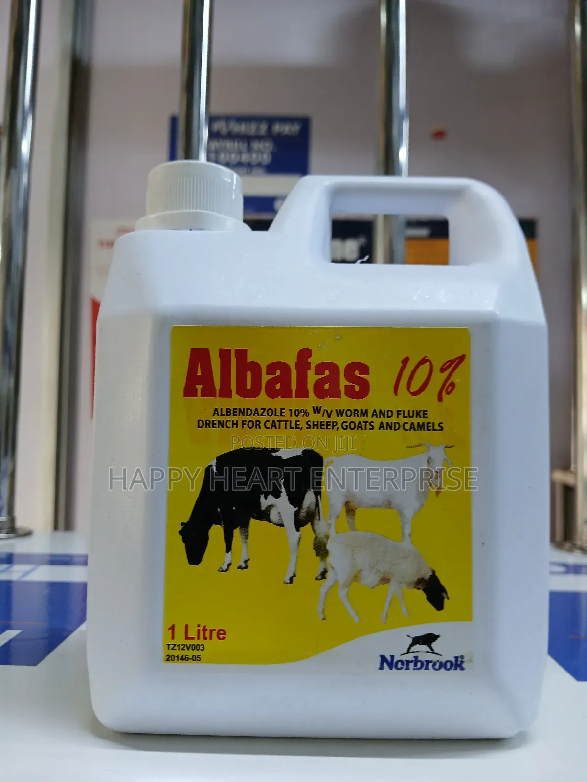 Albafas 10% Dewormer (Albendazole 10%) 1l