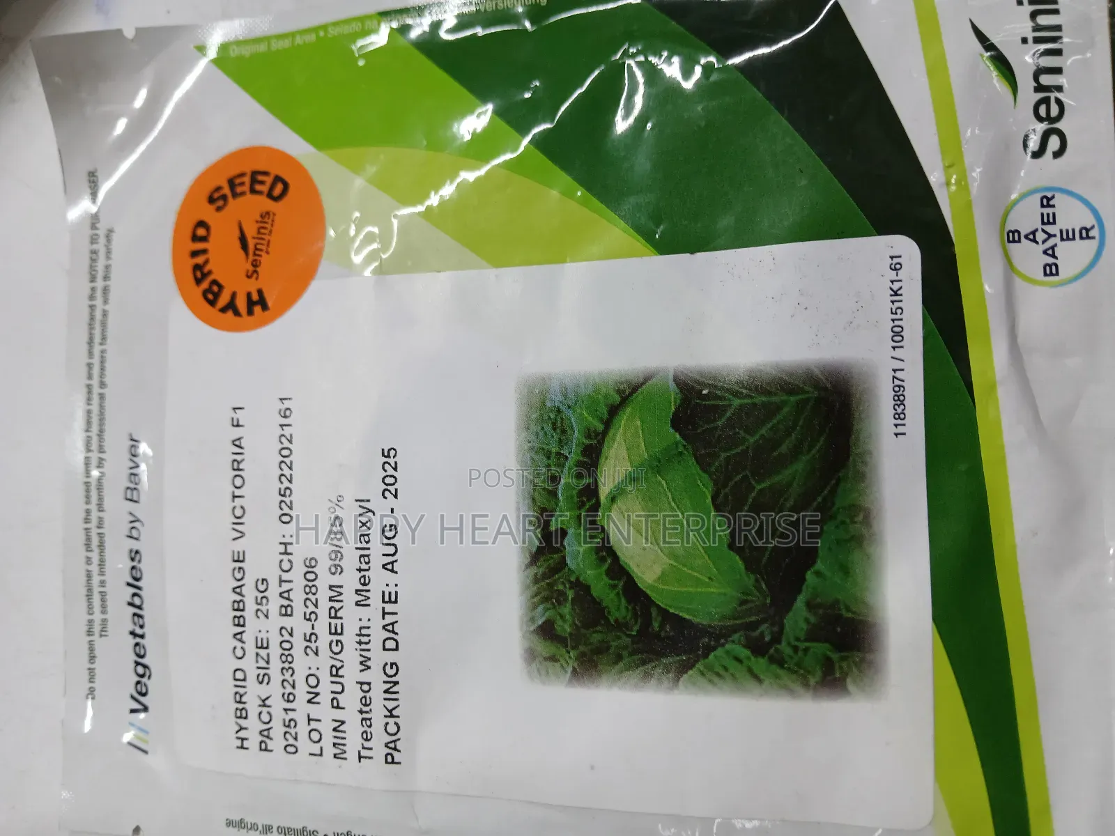 Victoria F1 Cabbage Hybrid 25g
