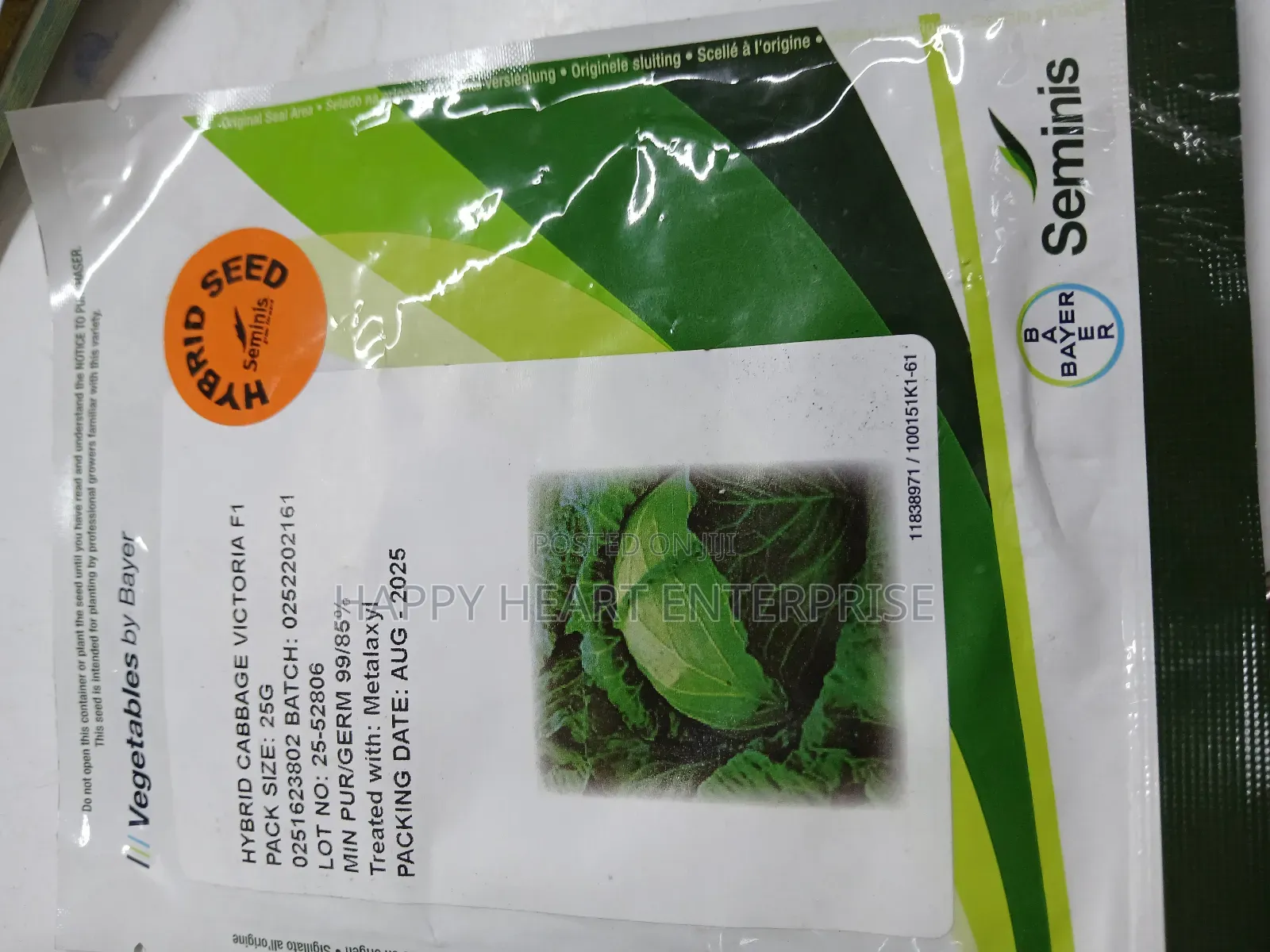 Victoria F1 Cabbage Hybrid 25g
