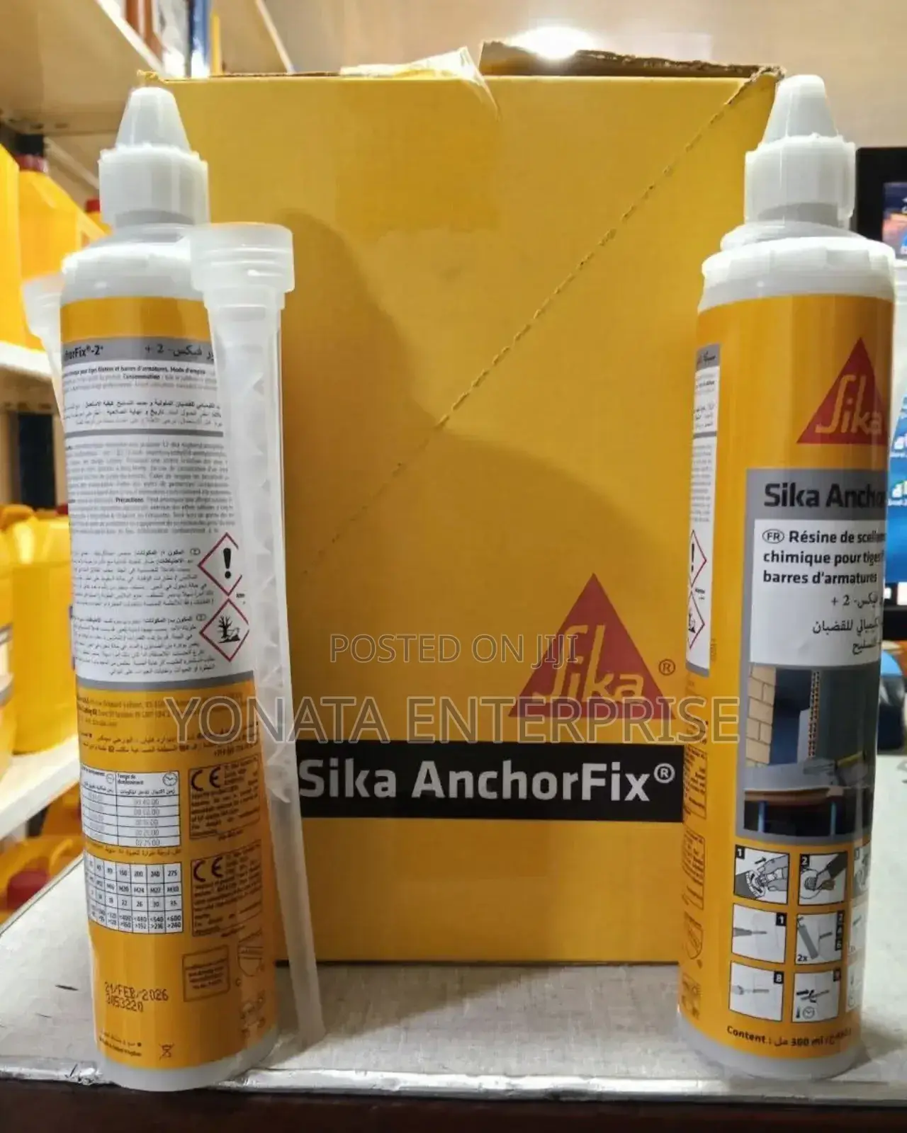 Single Tube Bolt Anchoring (Anchorfix)