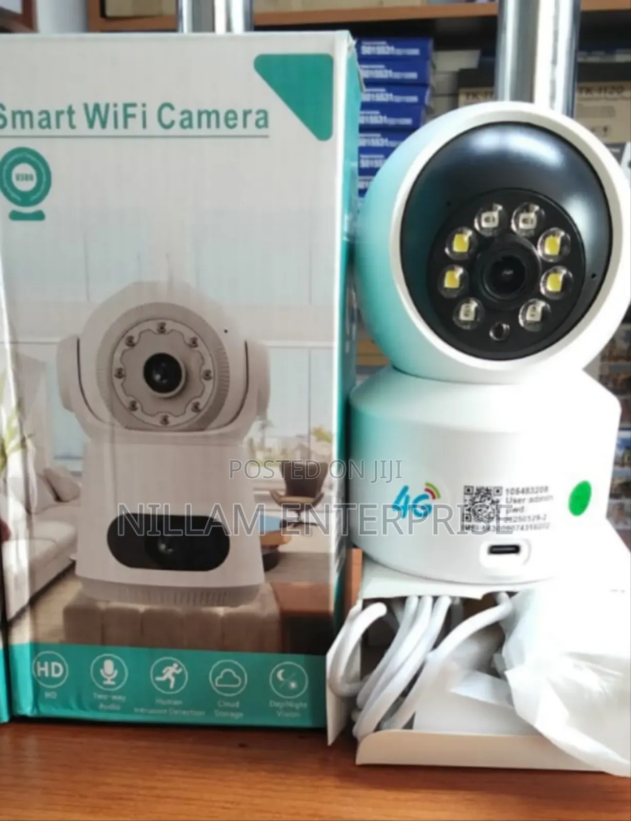 Smart 4gwifi Indoors V380 Pro Dual Camera