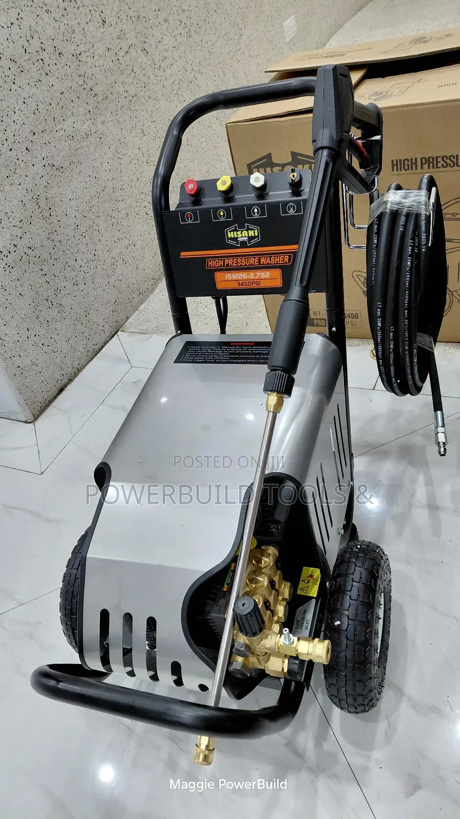 Heavy-duty Carwash Hisaki Japan 3450psi
