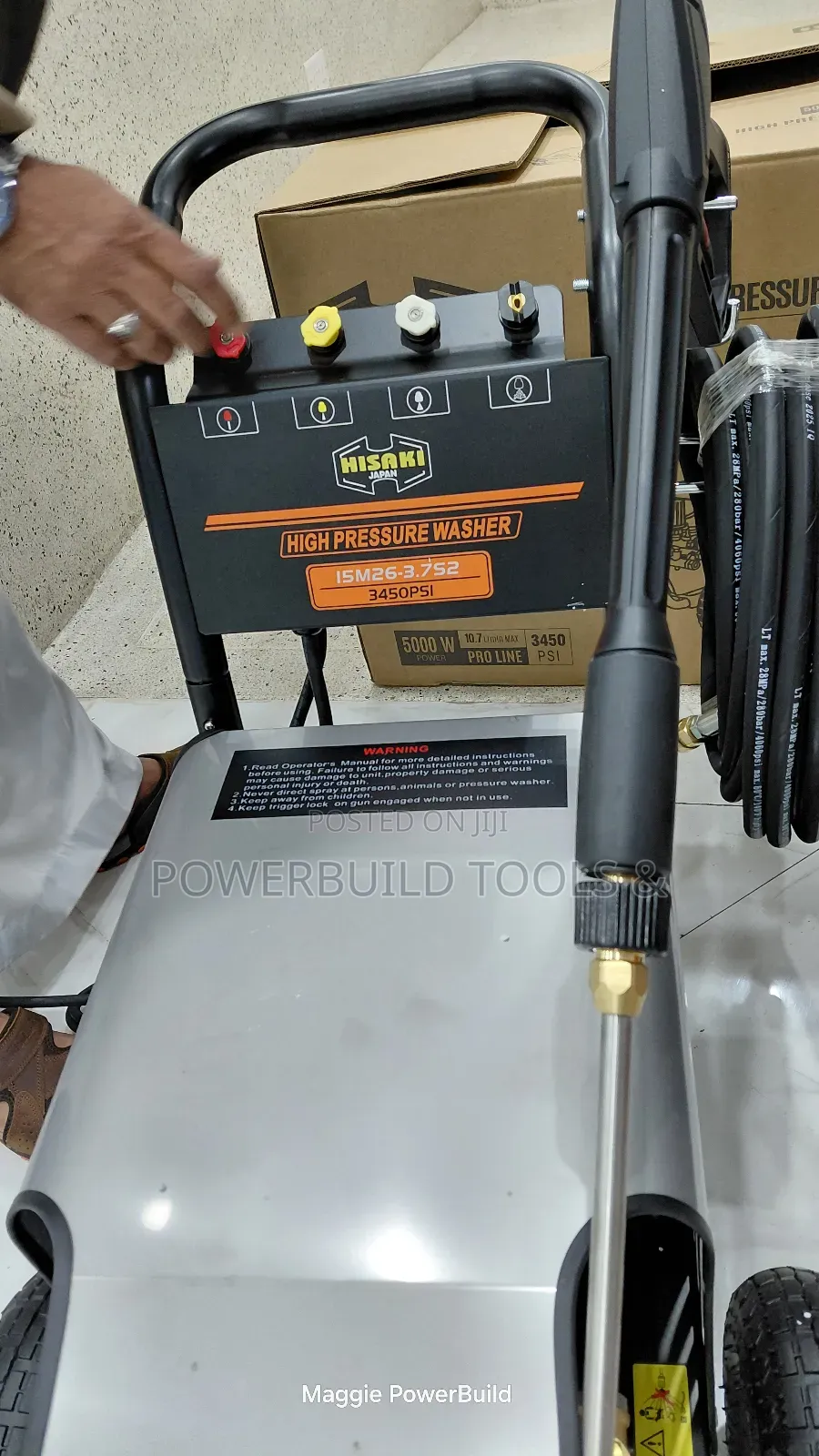 Heavy-duty Carwash Hisaki Japan 3450psi