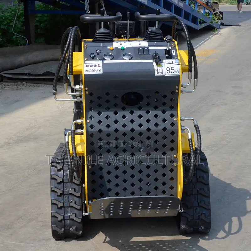 Mini Skid Steer Loader, Front-end Loader With Attachments