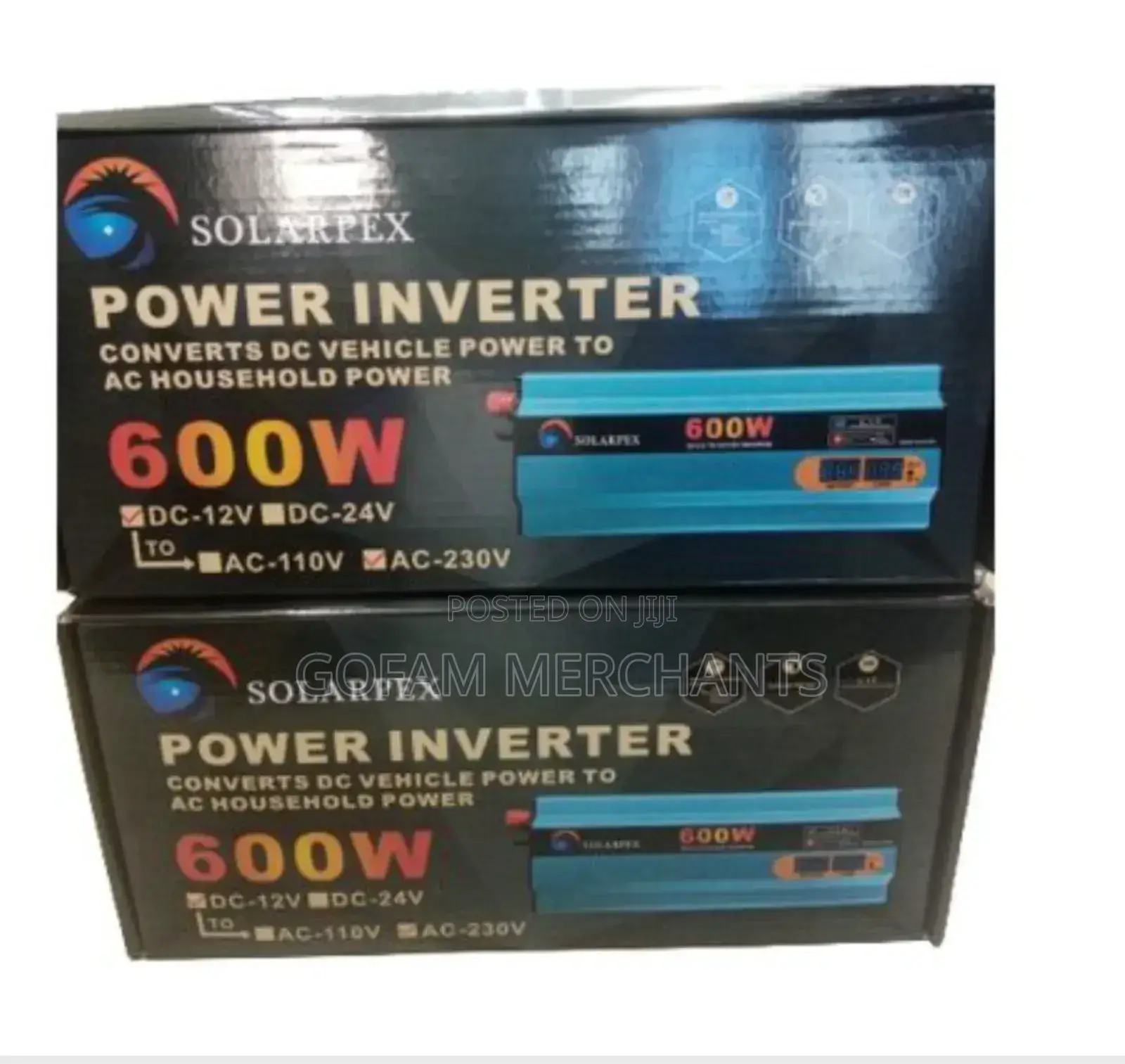 Solarpex 600w Dc to Ac Solar Inverter