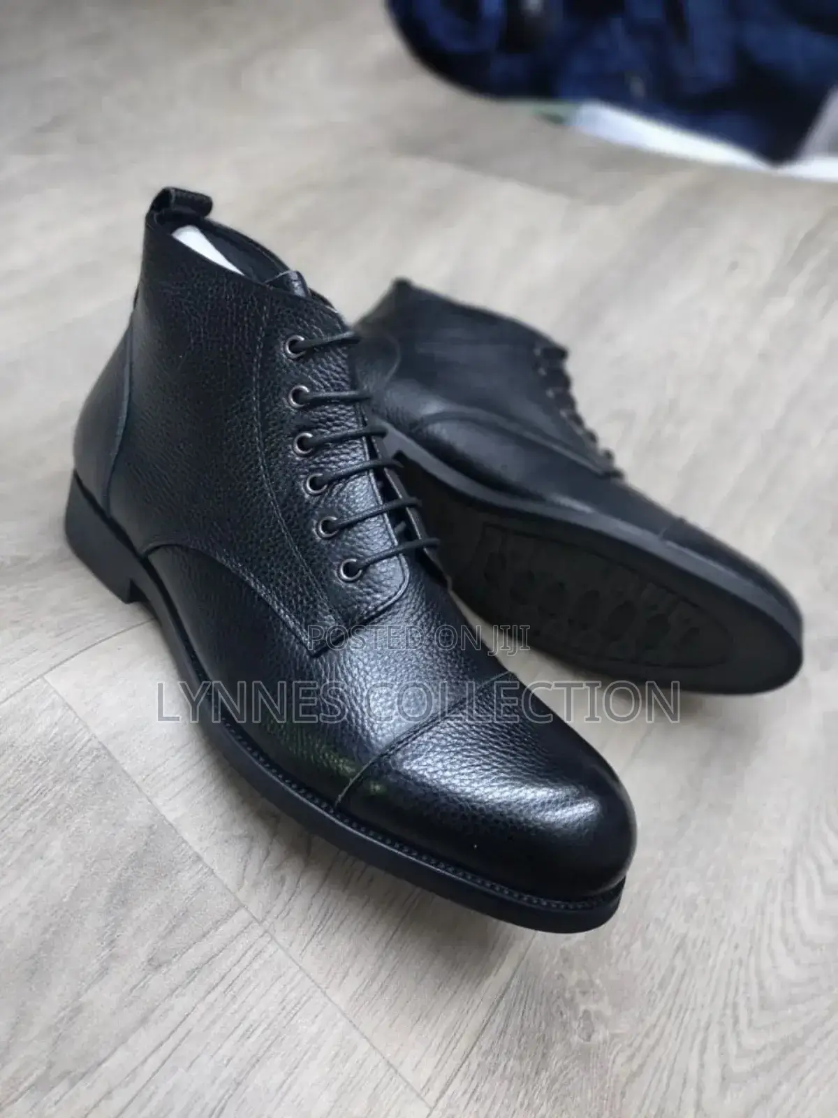 Two Tone Leather Boots ,Boots Sizes 39-45