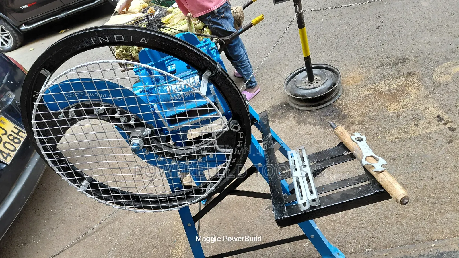 Premium Heavy Chaffcutter 2 Blade Complete Stand