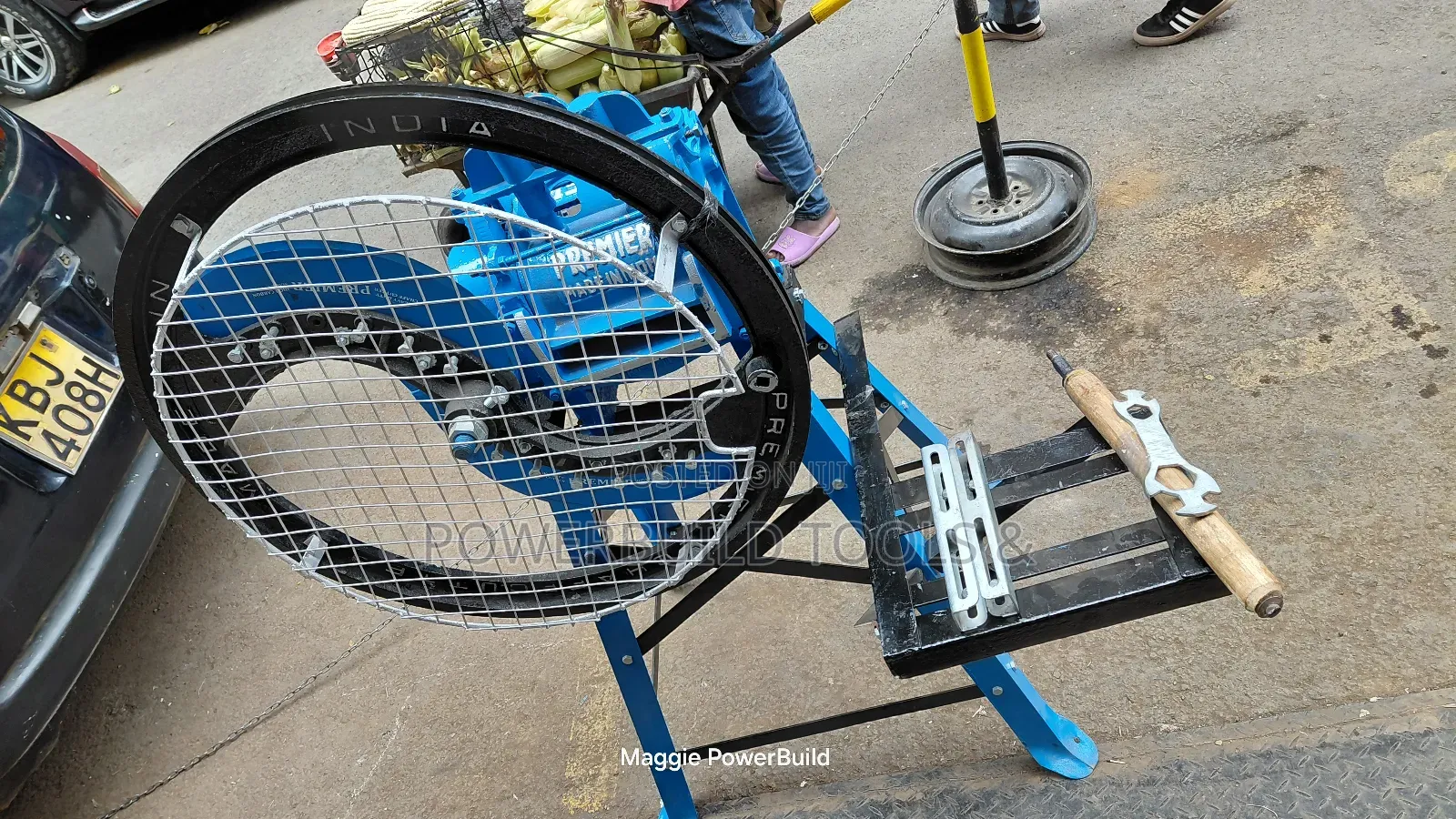 Premium Heavy Chaffcutter 2 Blade Complete Stand
