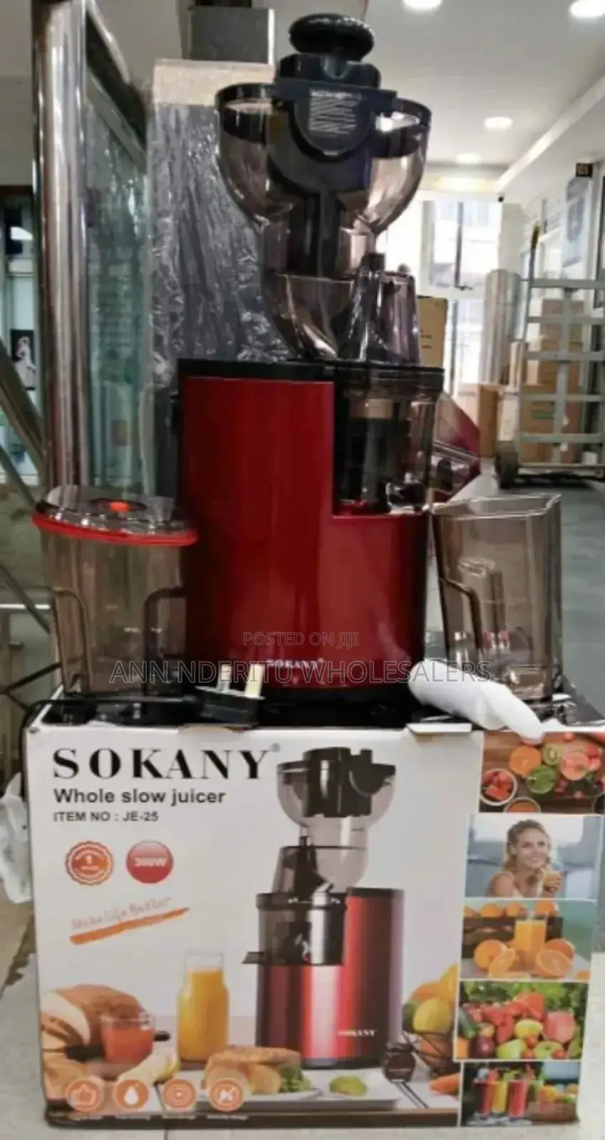 Pure Sokany Slow Juicer