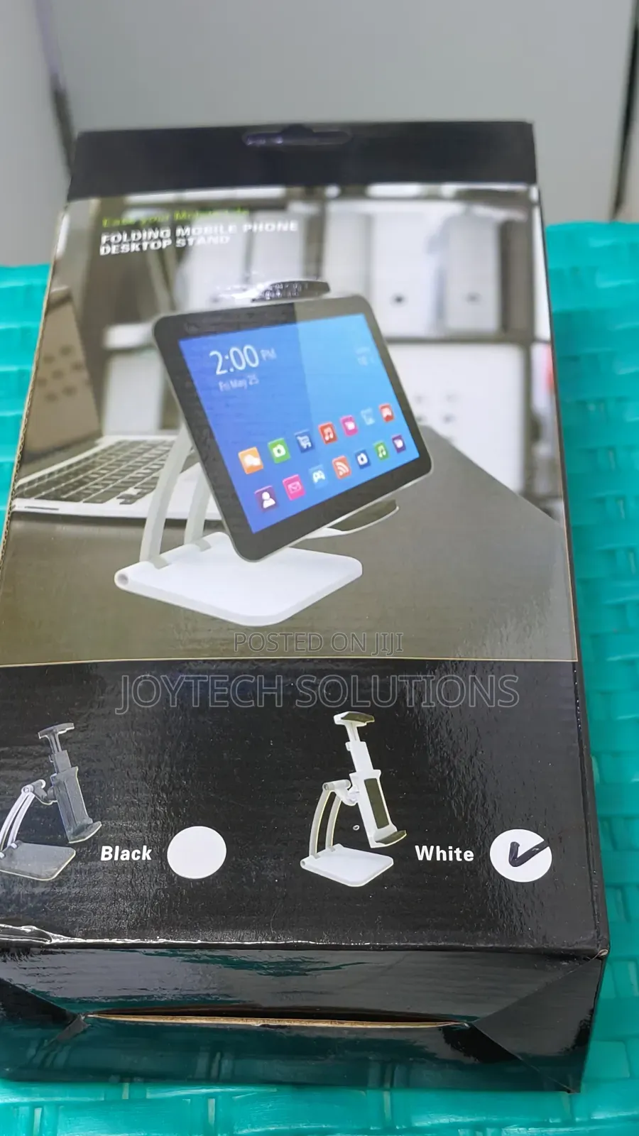 Desktop Stable Adjustable Phone/Tablet Holder, Strong Base.