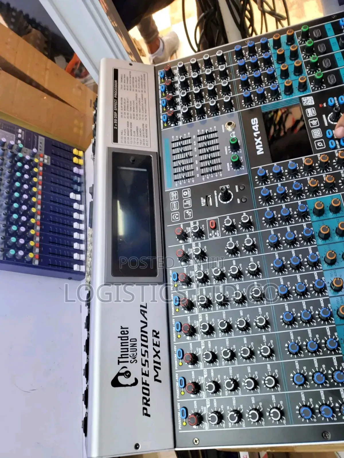 Thunder Sound Mx14s 14 Channels Professional Mixer