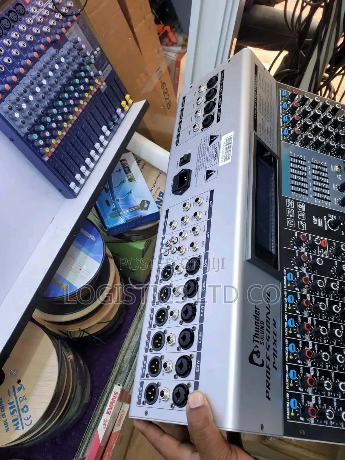 Thunder Sound Mx14s 14 Channels Professional Mixer