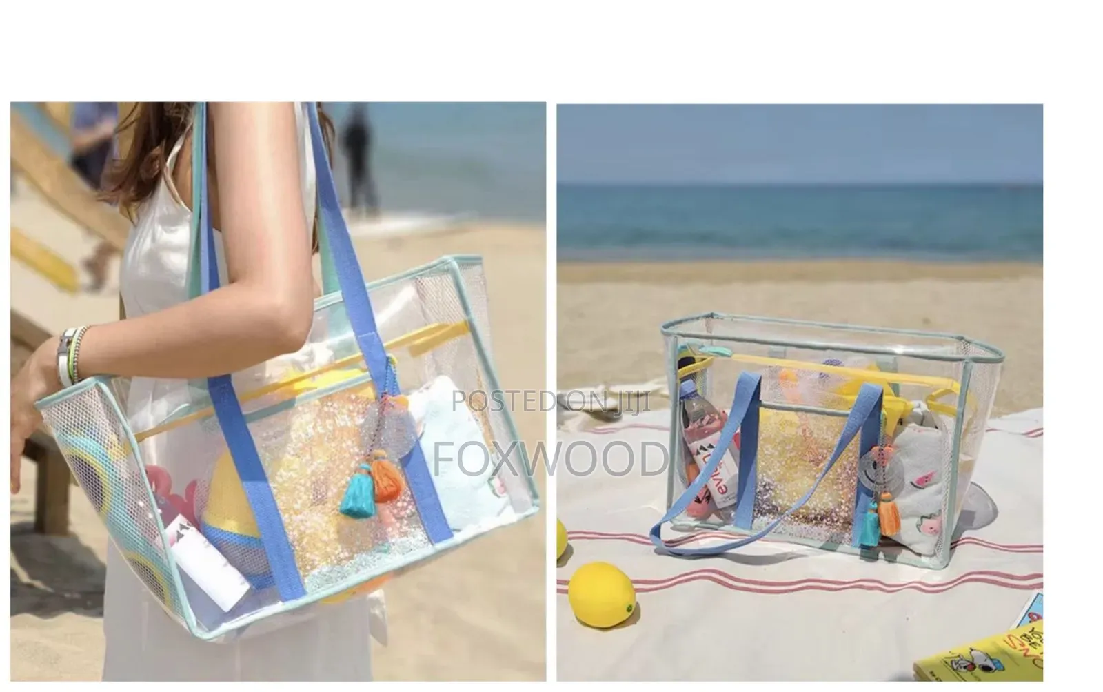 Large Capacity Wet Bag /Swimming Bag With Slippers Compartment