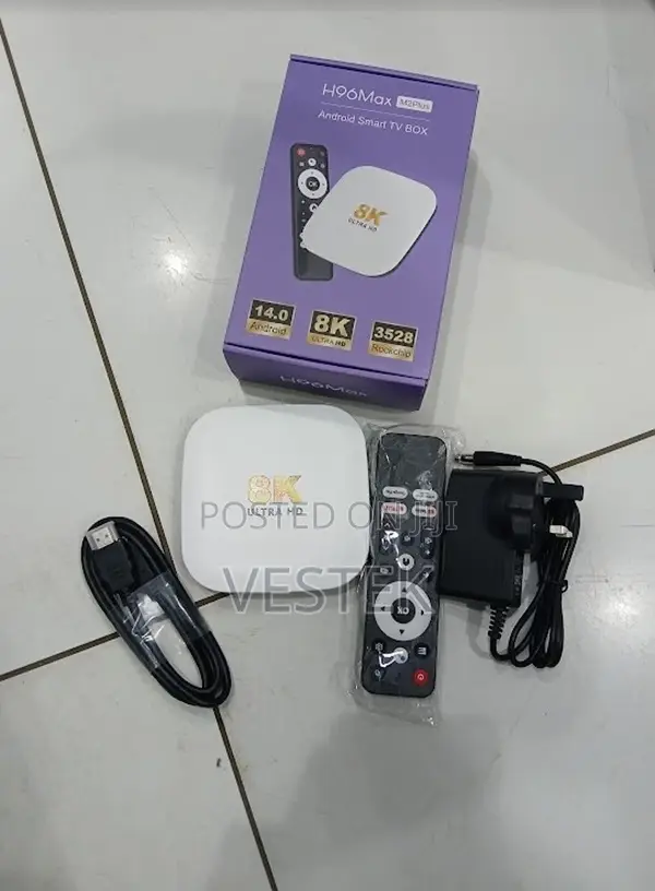 Android 14 Smart Tv Box H96max Ultrahd 4gb Ram 32gb Storage