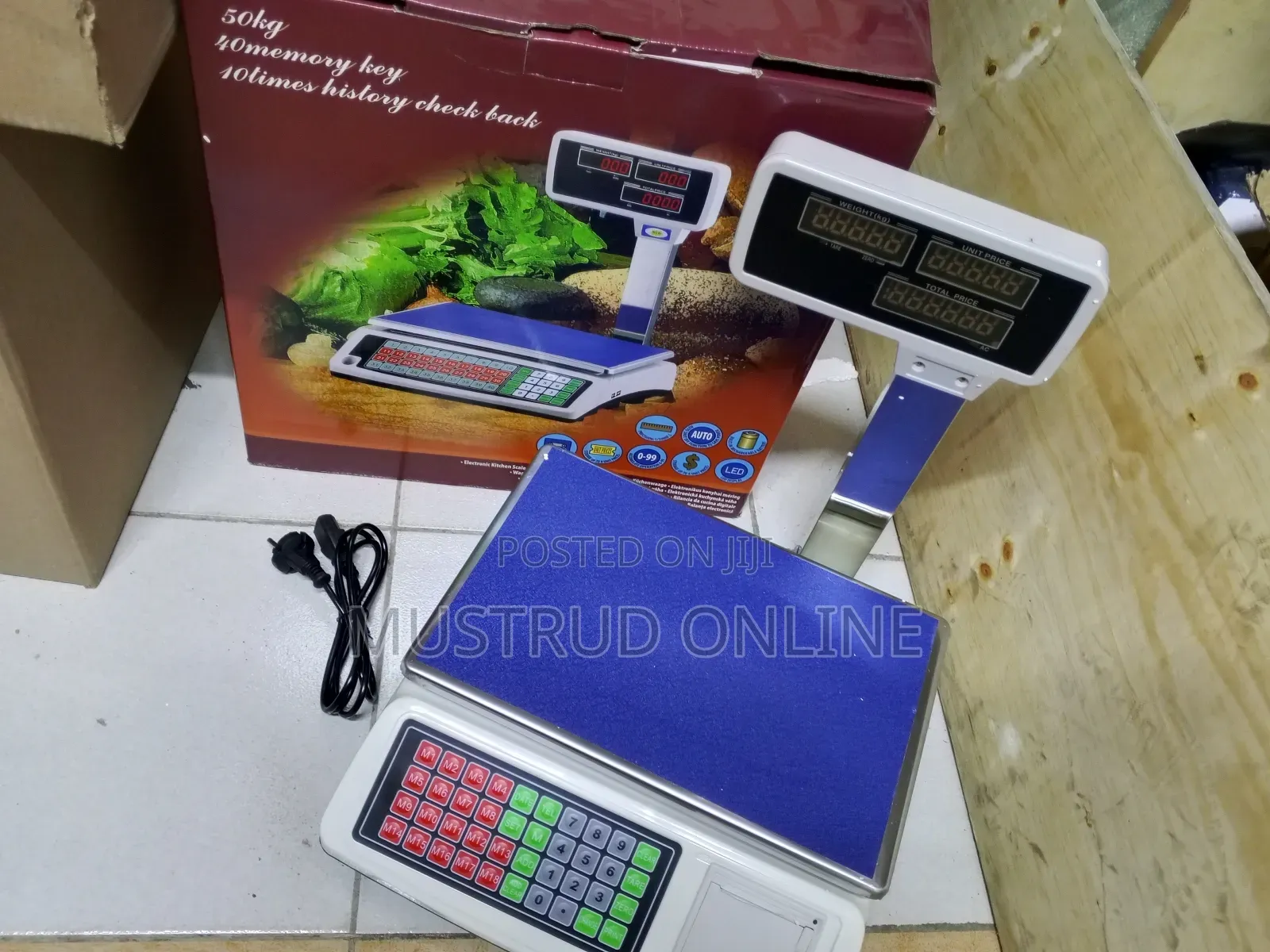 50kg Heavy Duty Receipt Scale