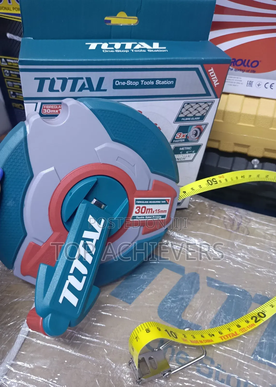 30mtrs Fibreglass Measuring Tape