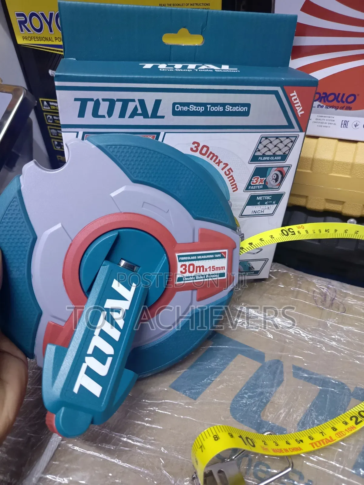30mtrs Fibreglass Measuring Tape