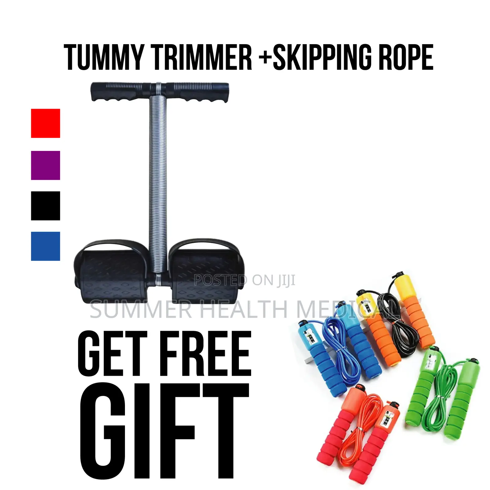 Skipping Rope + Tummy Trimmer