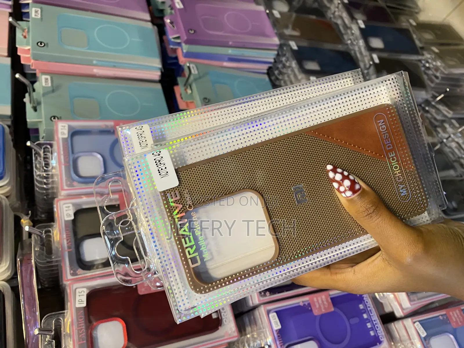 Lareax Xiaomi Redmi Note 13 Pro 4g Leather Back Phone Case