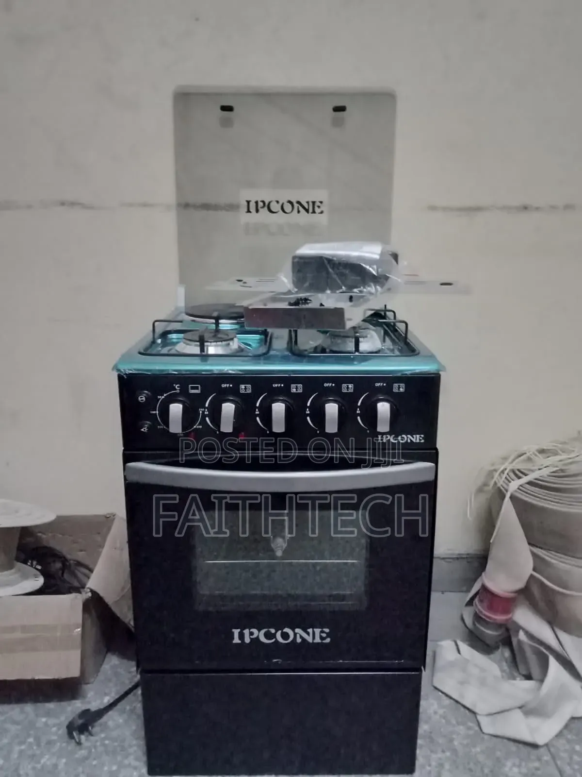 50*55 Ipcone 3+1 Standing Cooker With Electric Oven
