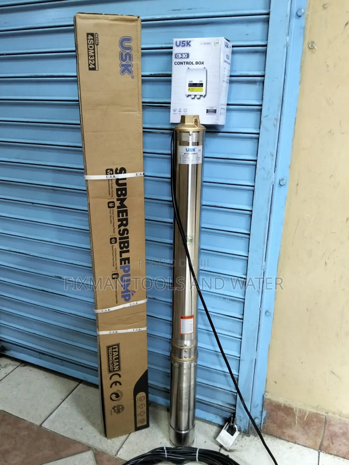 Usk High Performance Water Pump 2 Hp 150 M Head For Deep Well
