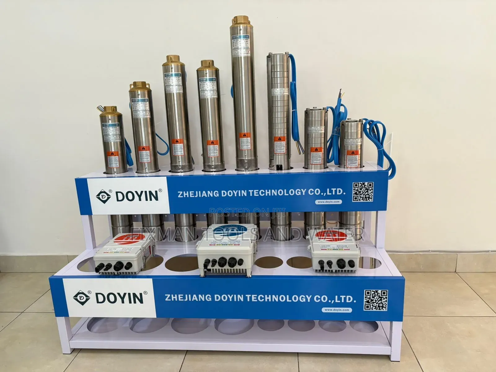New Usk Submersible Water Pump Usk 2 Hp And Control Box 150m Head