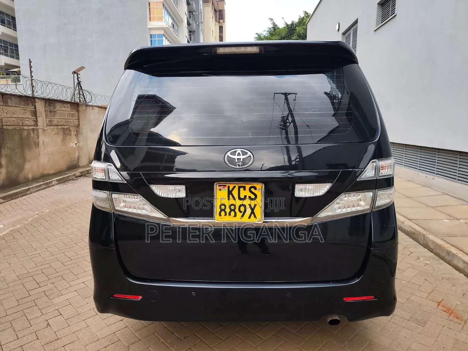 Toyota Vellfire 2012 Black
