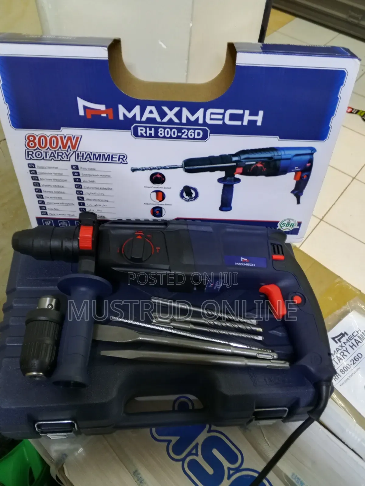 Electric Rotary Hammer Drill Machine