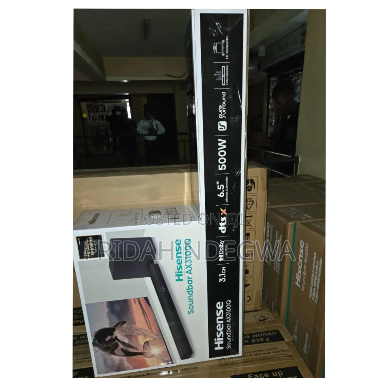 Hisense Soundbars;
Partyrocker 300w -