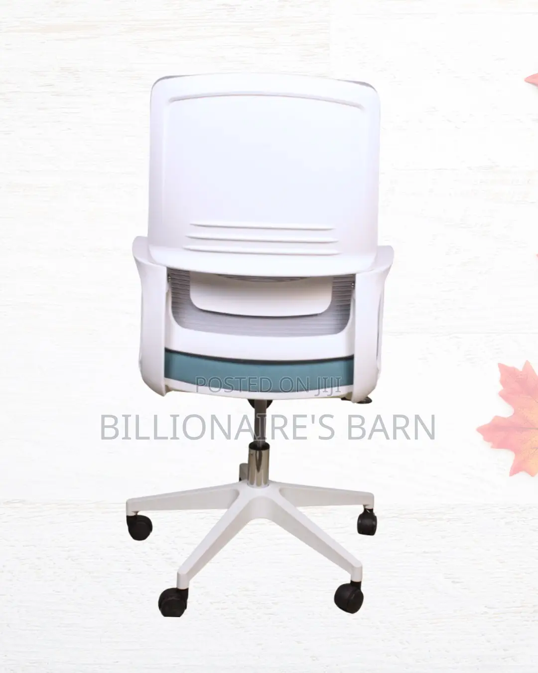 Comfort Ergonomic White Mesh — | Perfect for Home Office