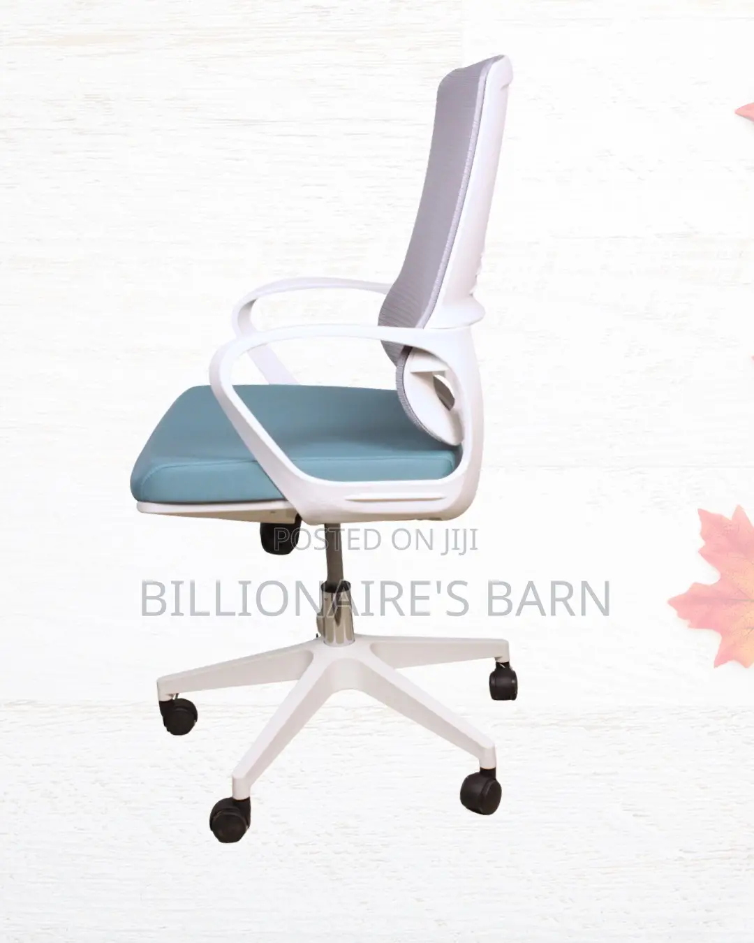 Comfort Ergonomic White Mesh — | Perfect for Home Office