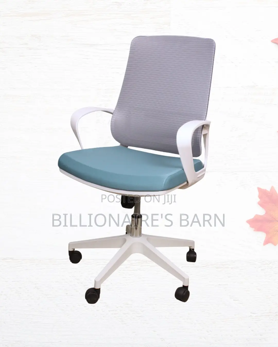 Comfort Ergonomic White Mesh — | Perfect for Home Office