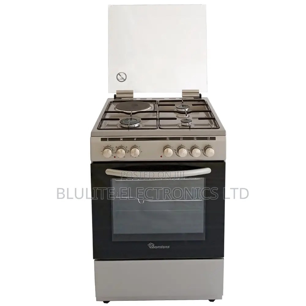 Ramtons 3g+1e 60x60 Silver Cooker - Rc/606
