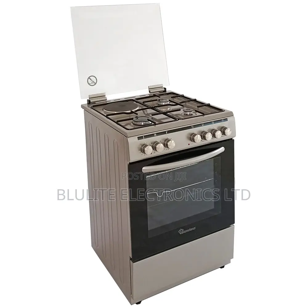 Ramtons 3g+1e 60x60 Silver Cooker - Rc/606