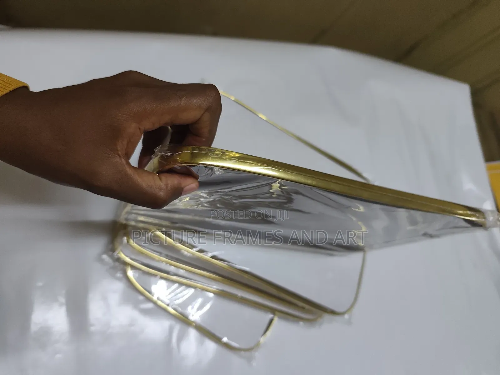 A4 Gold Ring Mounting Board