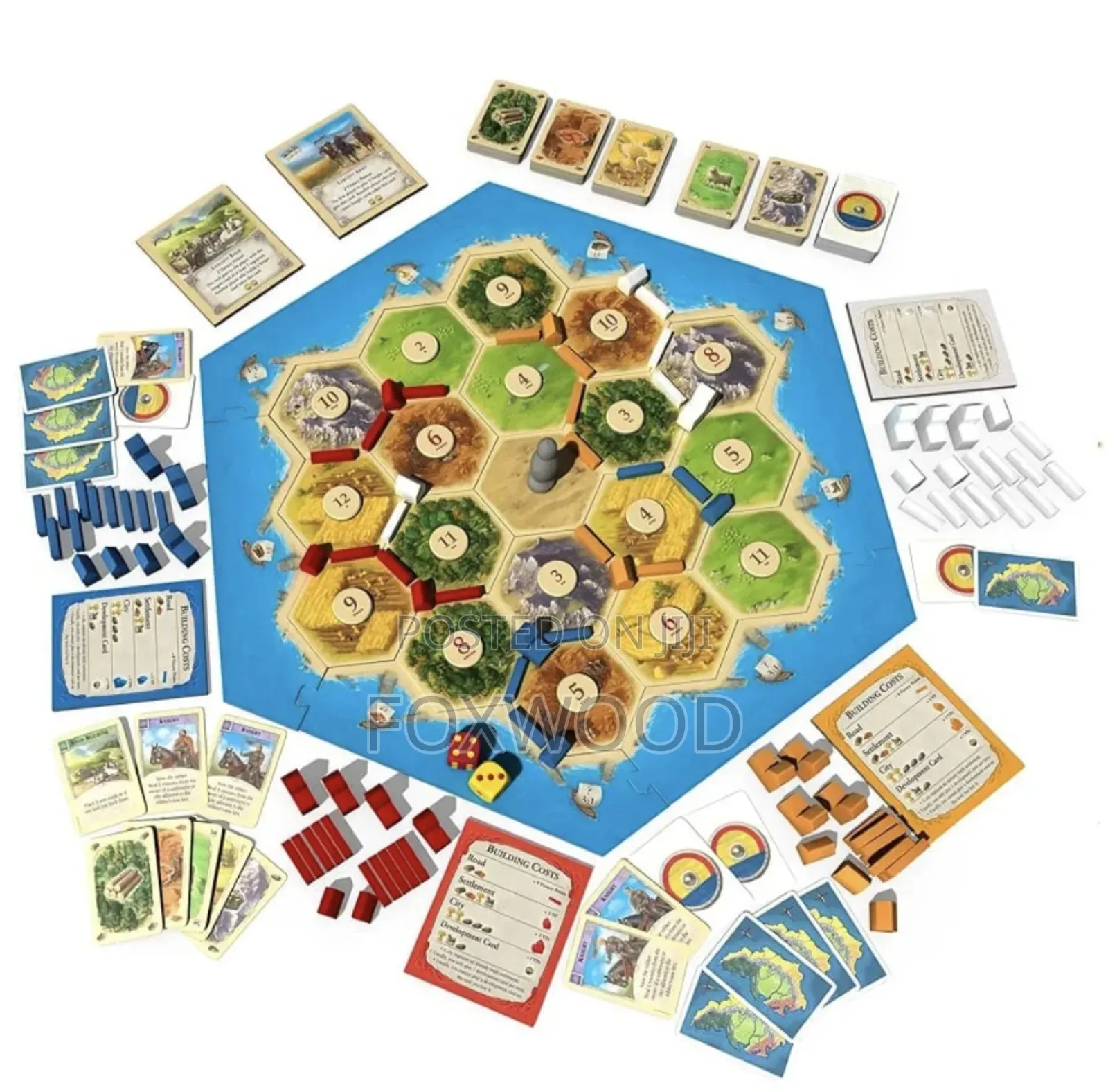 Catan Trade Build Settle Board Game