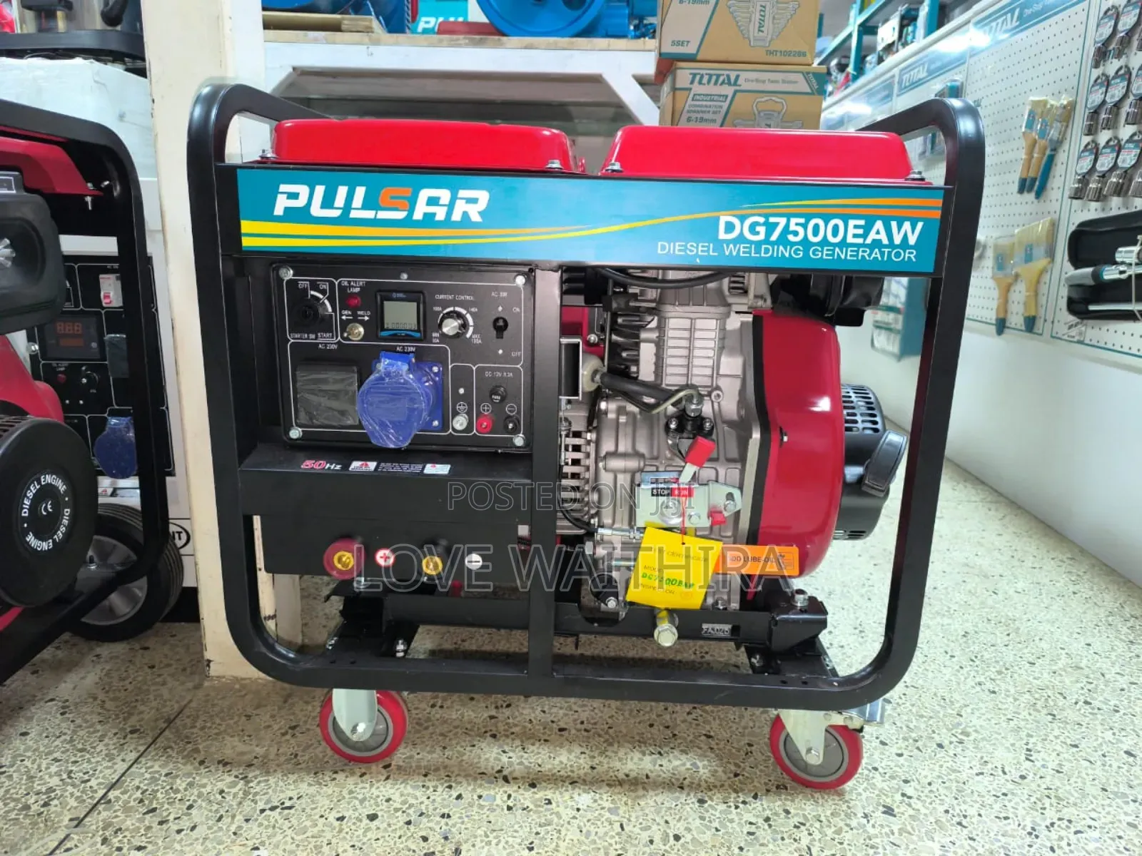 6.9 Kva Pulsar Diesel Welding Generator