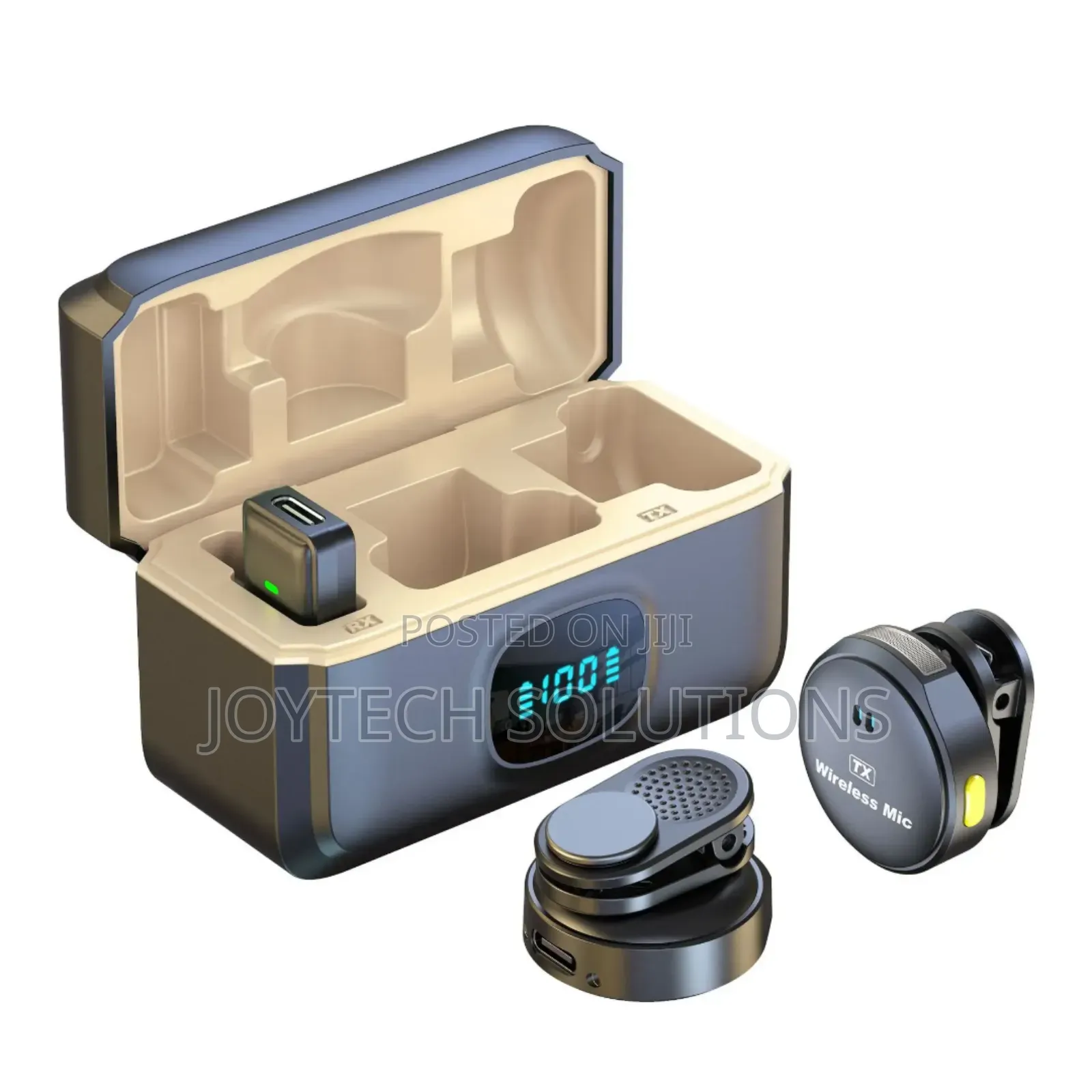 Buttons Like Wireless Microphone With A Noise Cancellations Q8
