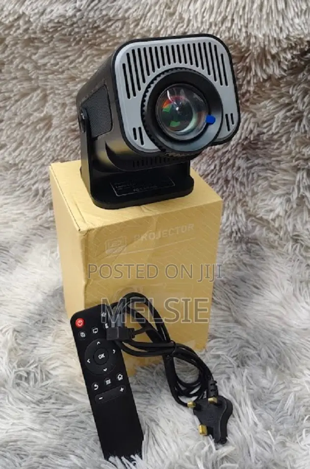 Wifi 6 Bt5 Keystone Correction Android Hy320 Mini Portable Projector