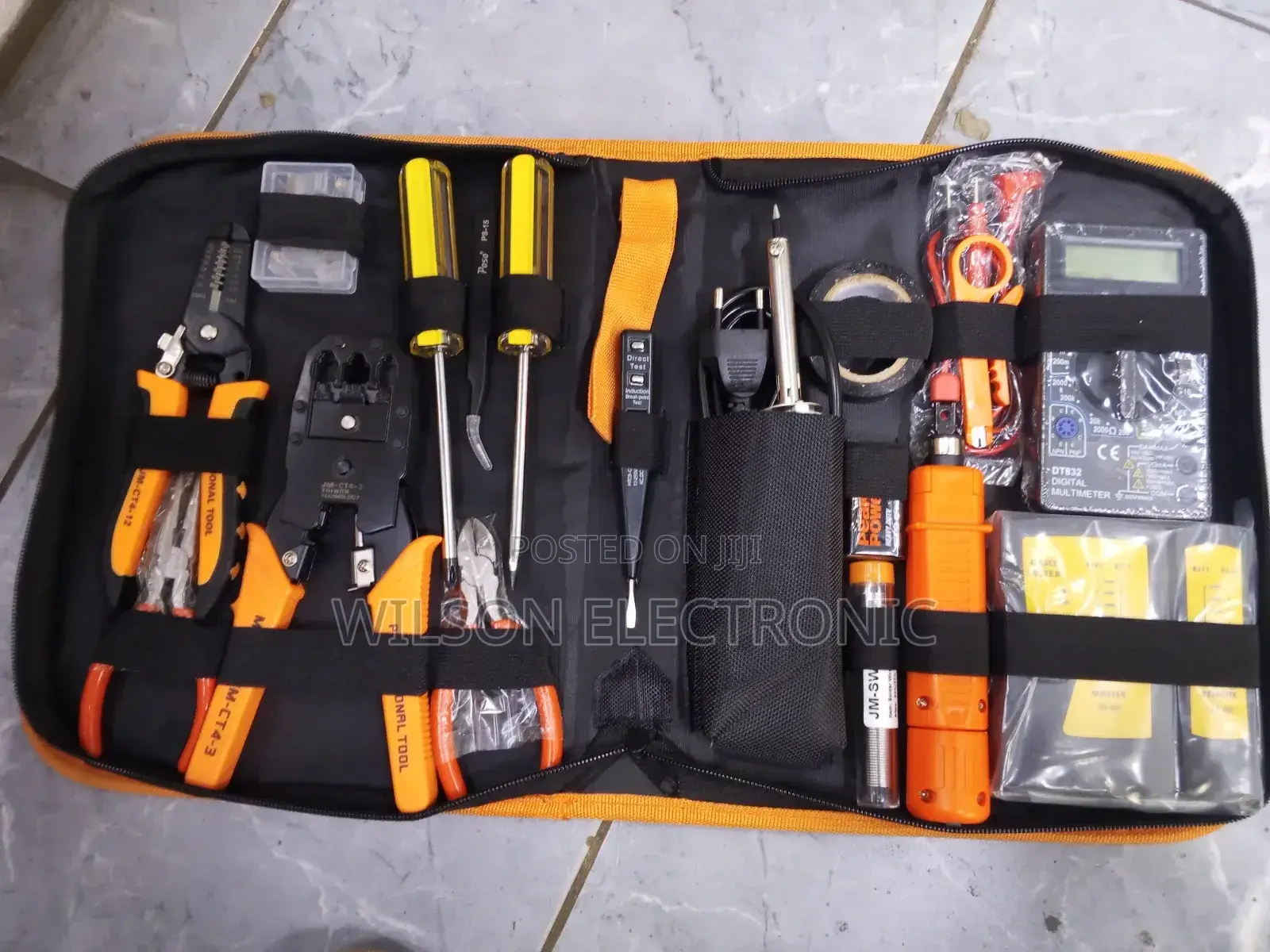 Jakemy Jm-P15 Internet Repair Tool Kit. 17pc Set
