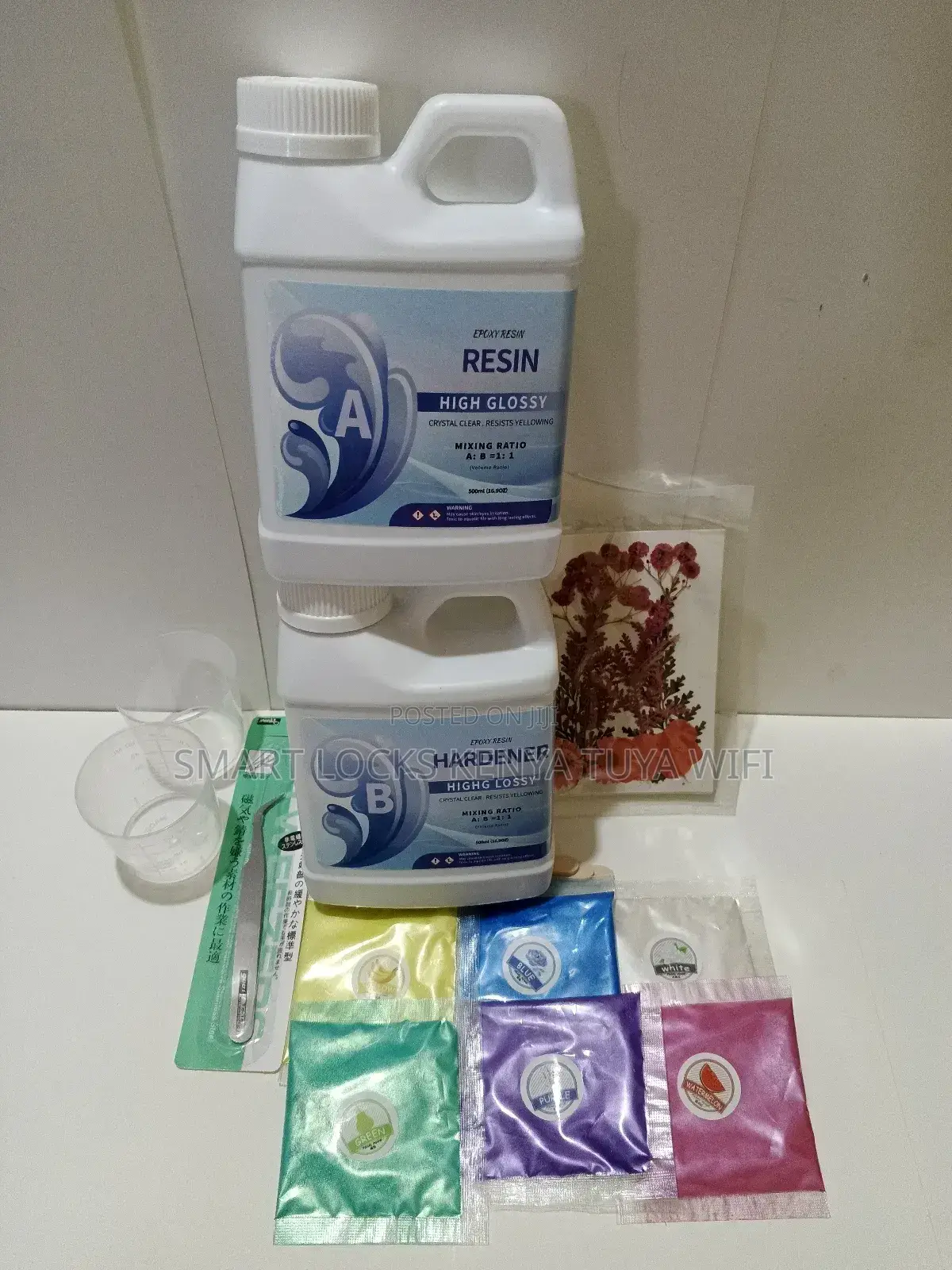 Epoxy Resina Kit Crystal Clear Liquid Sealants Ab Epoxy