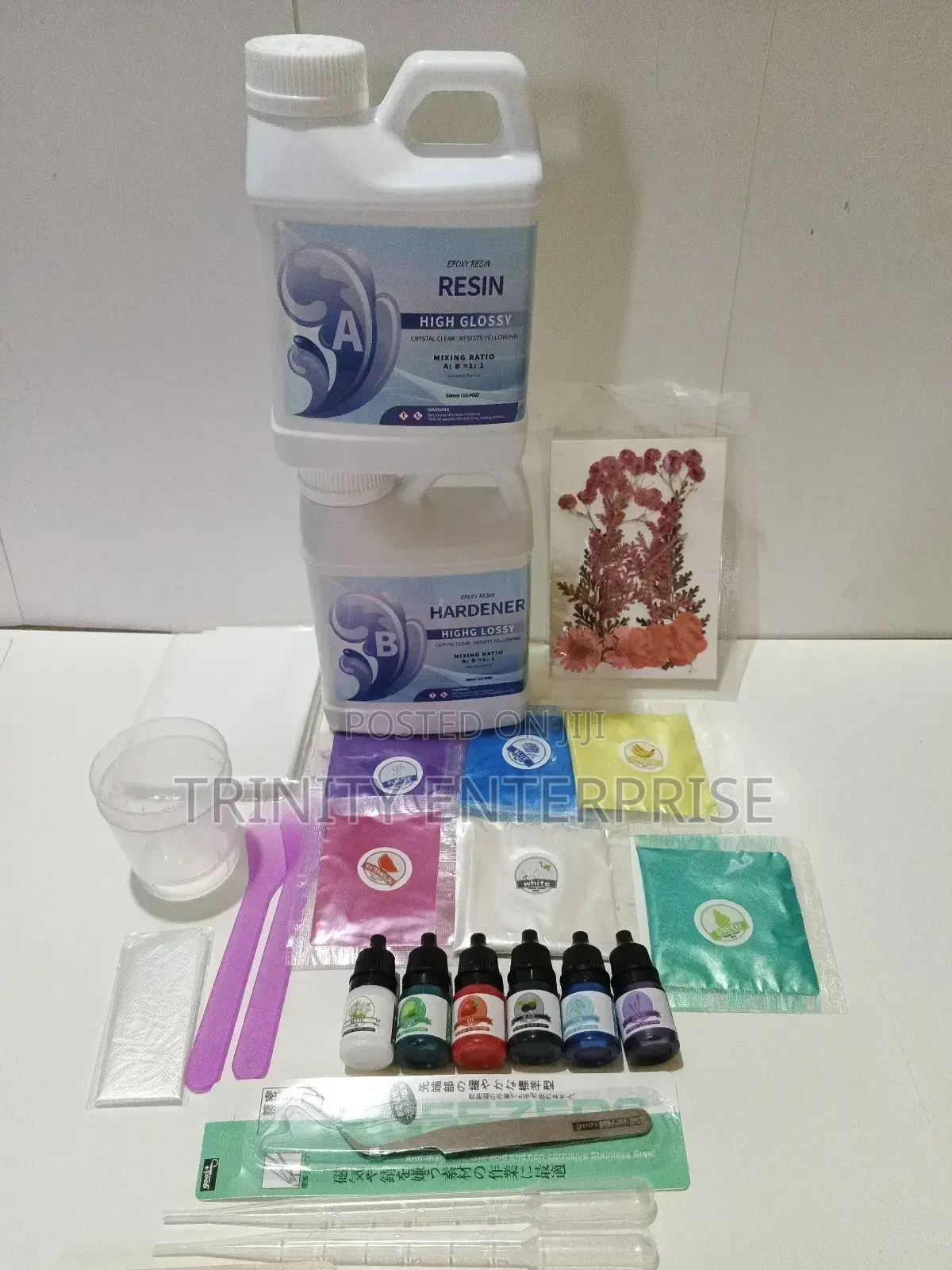 Ab Epoxy Resin Kit 1kg Resin and Hardener