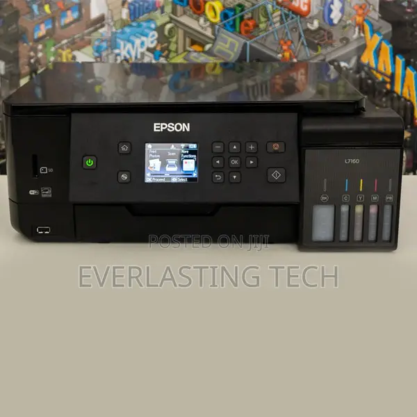 Epson L7160 Photo Printer, Print, Copy and Scan, Duplex Printing