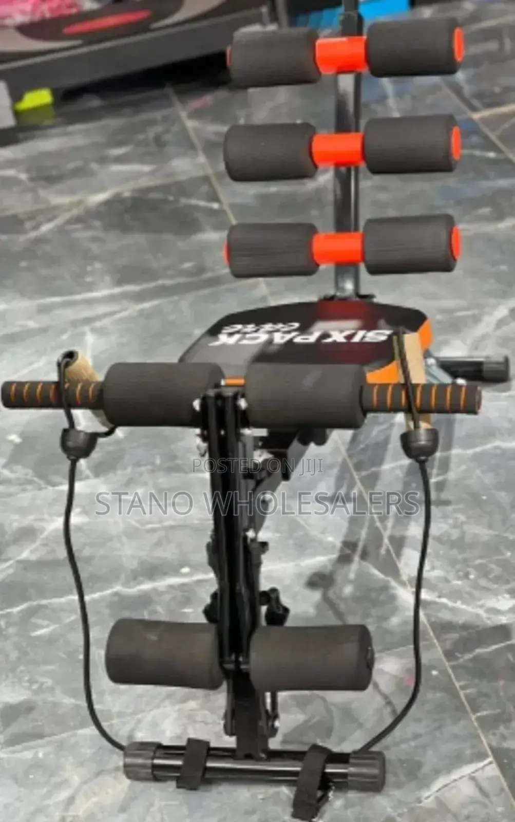 Six Pack Machine With Bike Pedals