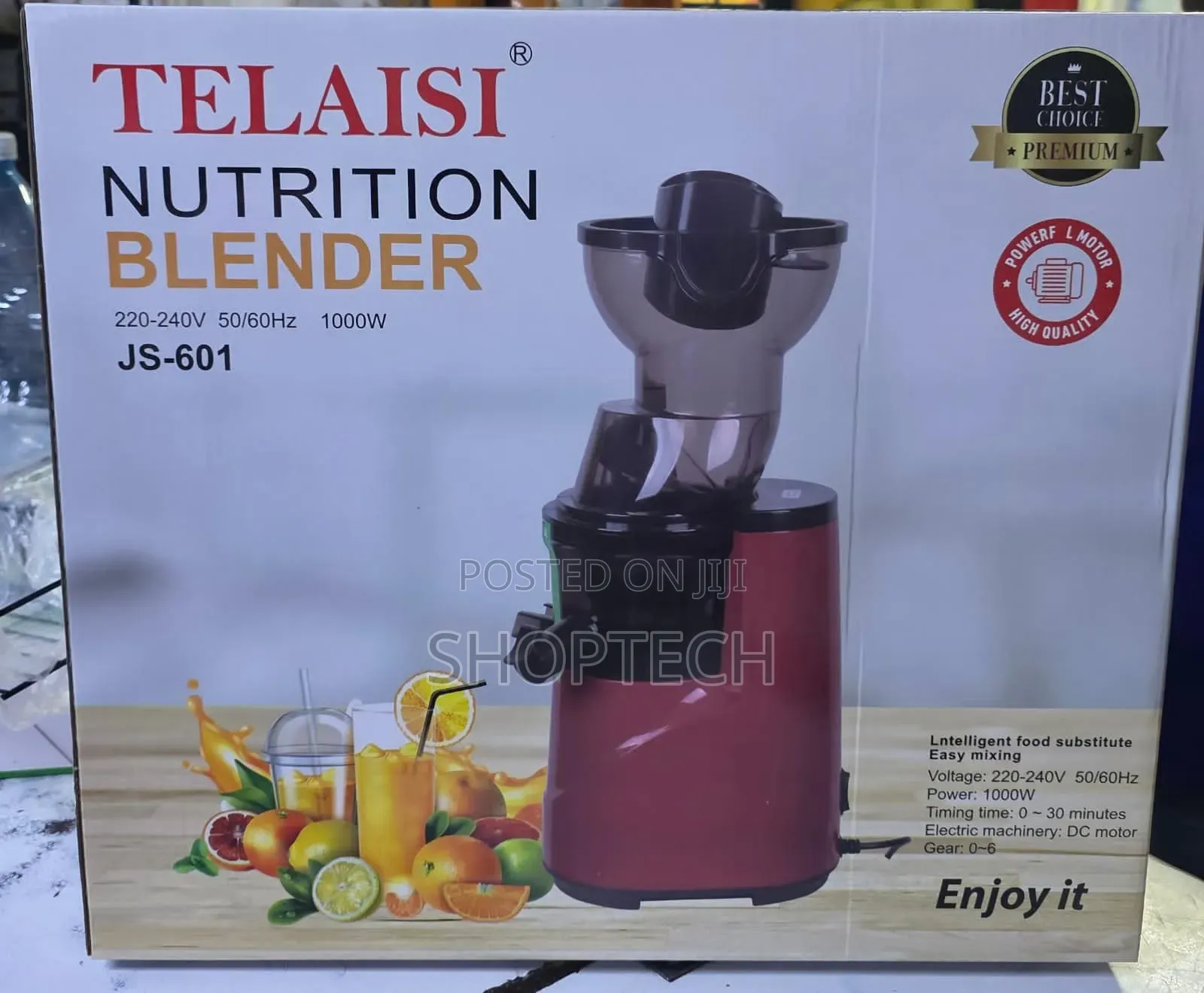 Slow Juicer Telaisi
Original Nutrition Juicer
1000.Watts