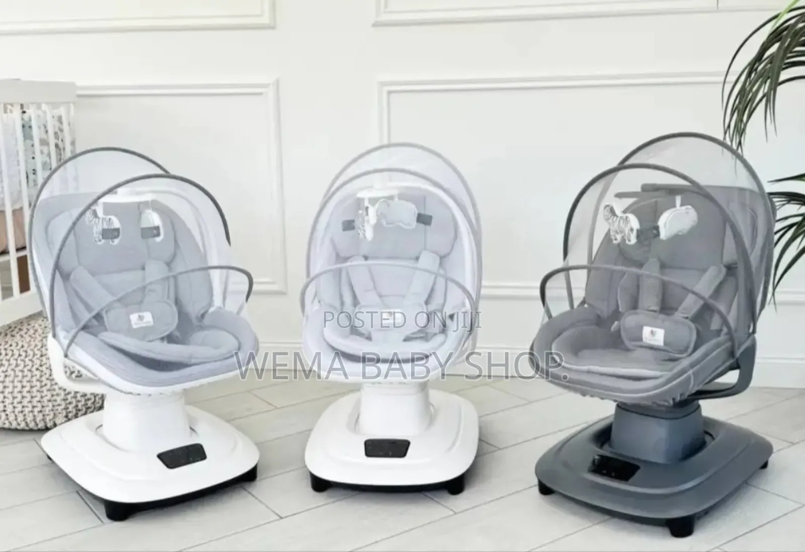 3 in 1 Deluxe Multi-Motion Baby Cradle/Swing/Bouncer/Bassinet.